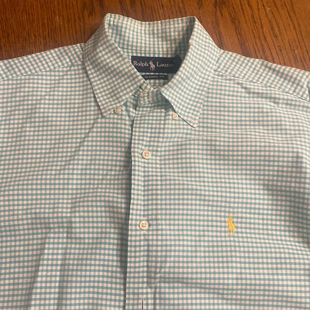 Ralph Lauren classic fit button down shirt